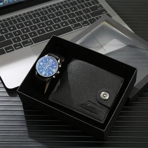 High Quality Wallet and Watch Gift Box