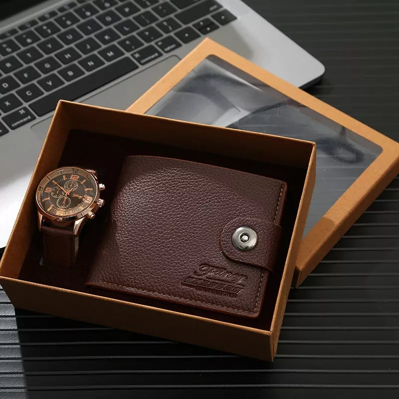 High Quality Wallet and Watch Gift Box