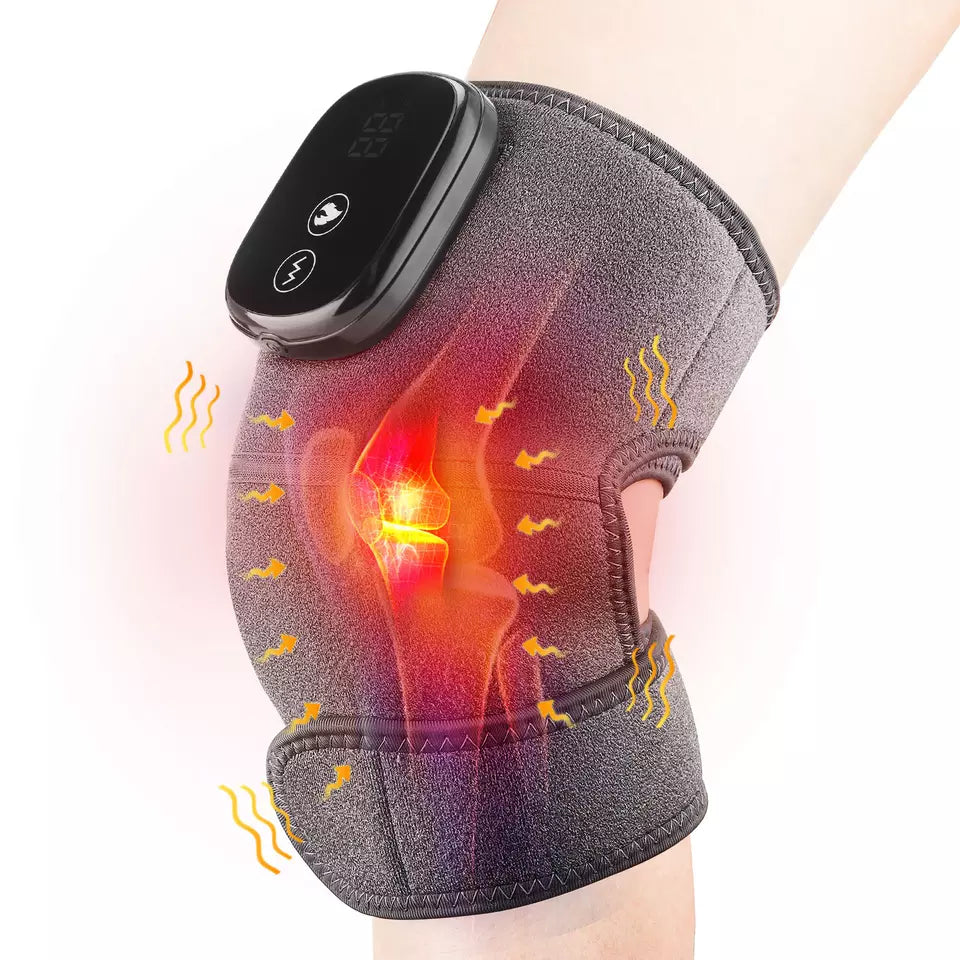 3 in1 Electric Heating Therapy joints Brace Arthritis Pain Relief Massager